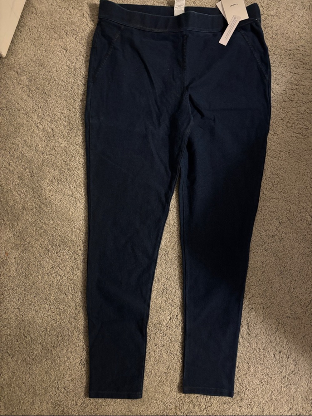 Nordstrom Navy Slim Stretch Jeggings